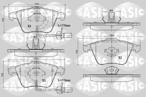 Sasic 6216074 - Jarrupala, levyjarru inparts.fi