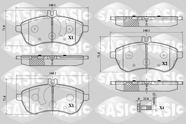 Sasic 6216070 - Jarrupala, levyjarru inparts.fi