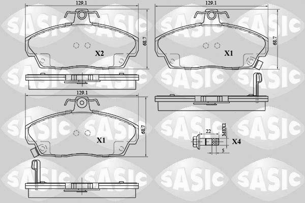 Sasic 6216073 - Jarrupala, levyjarru inparts.fi