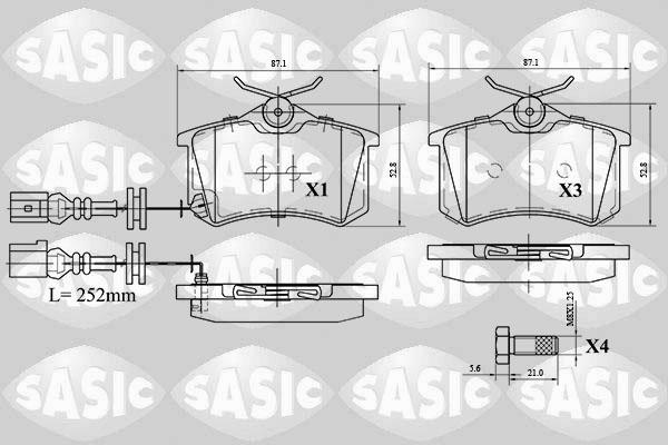 Sasic 6216077 - Jarrupala, levyjarru inparts.fi