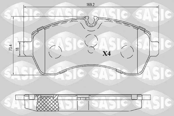 Sasic 6216199 - Jarrupala, levyjarru inparts.fi