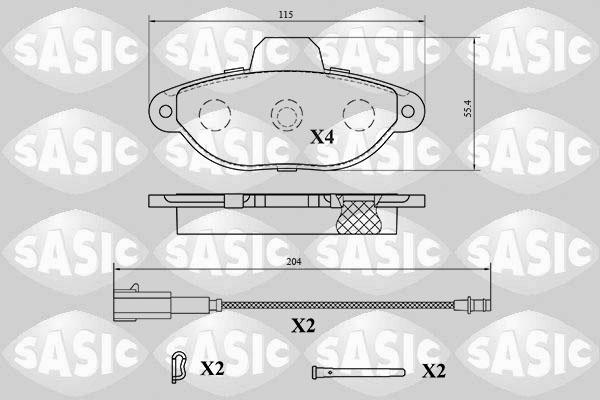 Sasic 6216194 - Jarrupala, levyjarru inparts.fi