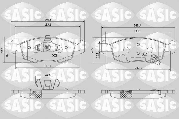 Sasic 6216190 - Jarrupala, levyjarru inparts.fi