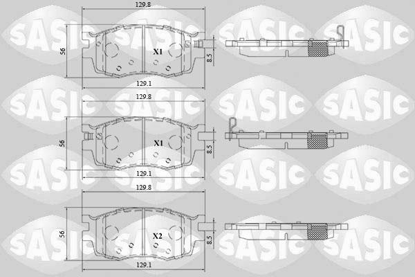 Sasic 6216198 - Jarrupala, levyjarru inparts.fi