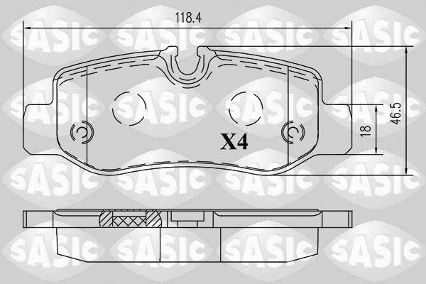 Sasic 6216192 - Jarrupala, levyjarru inparts.fi