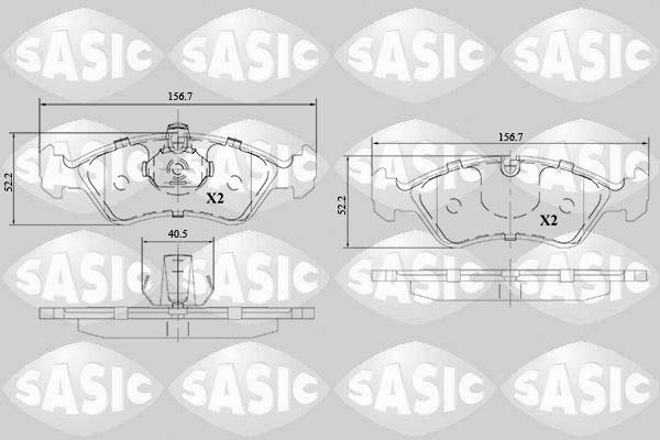 Sasic 6216142 - Jarrupala, levyjarru inparts.fi