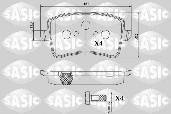 Sasic 6216159 - Jarrupala, levyjarru inparts.fi