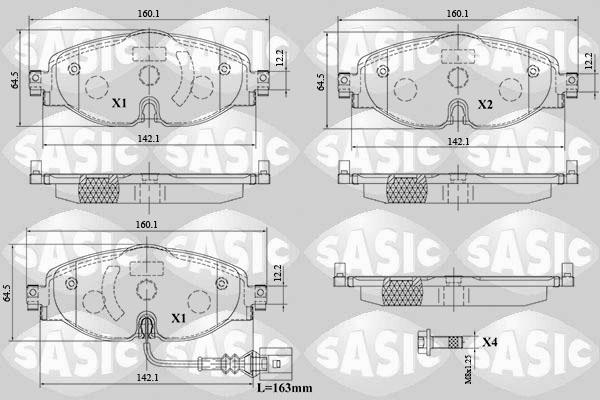 Sasic 6216154 - Jarrupala, levyjarru inparts.fi