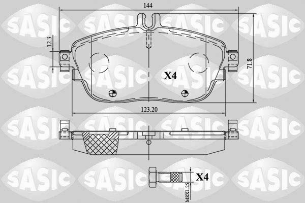 Sasic 6216158 - Jarrupala, levyjarru inparts.fi