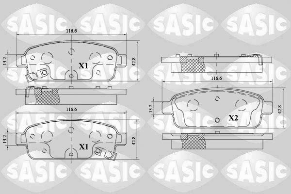 Sasic 6216153 - Jarrupala, levyjarru inparts.fi