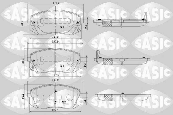 Sasic 6216157 - Jarrupala, levyjarru inparts.fi