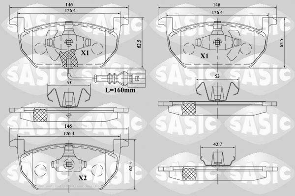 Sasic 6216164 - Jarrupala, levyjarru inparts.fi