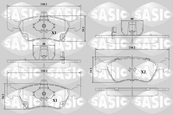 Sasic 6216109 - Jarrupala, levyjarru inparts.fi