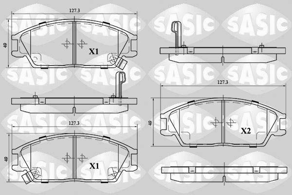 Sasic 6216100 - Jarrupala, levyjarru inparts.fi