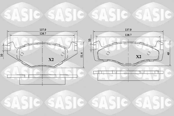 Sasic 6216102 - Jarrupala, levyjarru inparts.fi