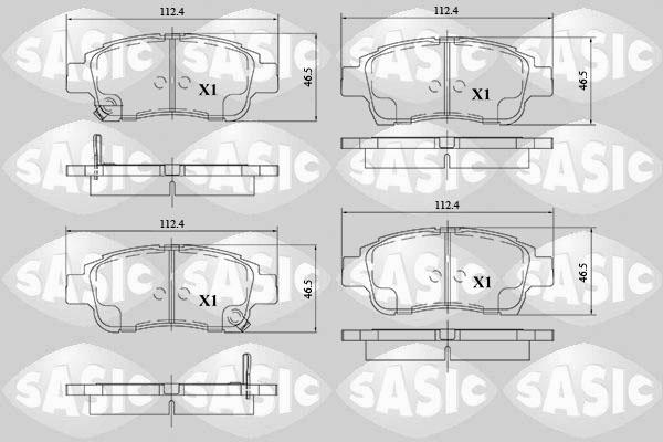 Sasic 6216107 - Jarrupala, levyjarru inparts.fi