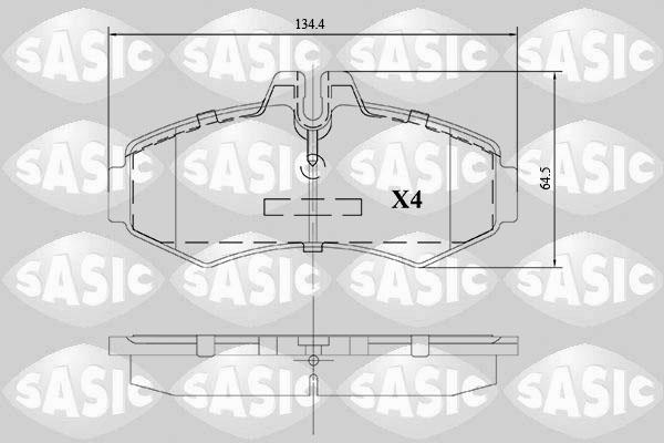 Sasic 6216119 - Jarrupala, levyjarru inparts.fi