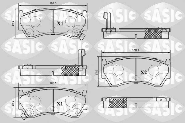 Sasic 6216113 - Jarrupala, levyjarru inparts.fi