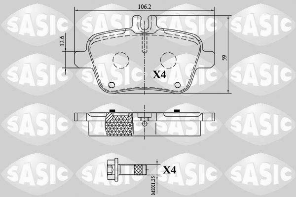 Sasic 6216184 - Jarrupala, levyjarru inparts.fi