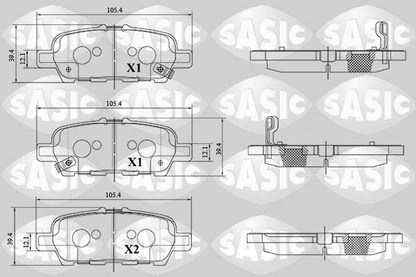 Sasic 6216181 - Jarrupala, levyjarru inparts.fi