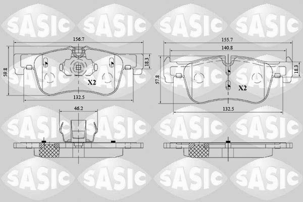 Sasic 6216182 - Jarrupala, levyjarru inparts.fi