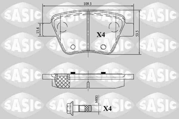 Sasic 6216187 - Jarrupala, levyjarru inparts.fi