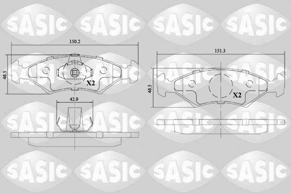 Sasic 6216130 - Jarrupala, levyjarru inparts.fi