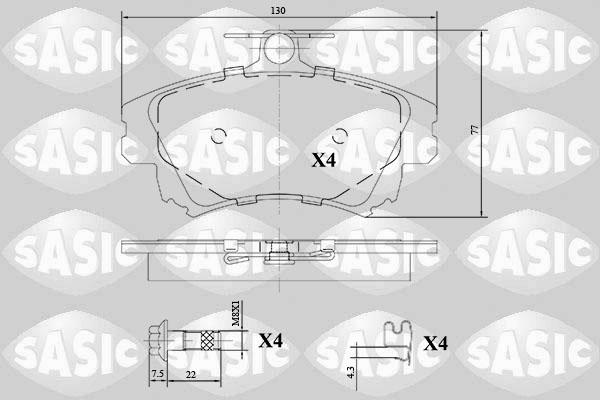 Sasic 6216133 - Jarrupala, levyjarru inparts.fi