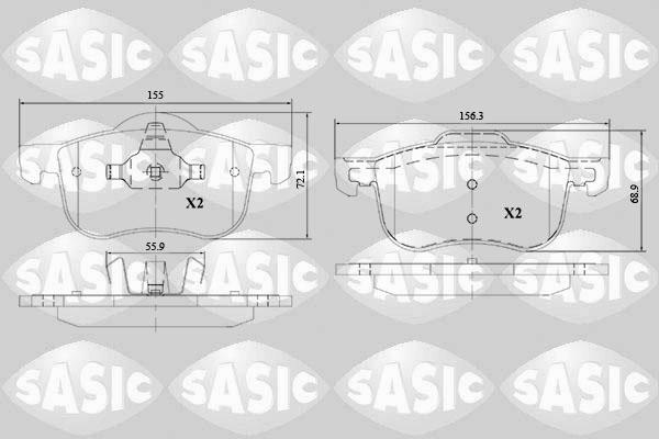 Sasic 6216137 - Jarrupala, levyjarru inparts.fi