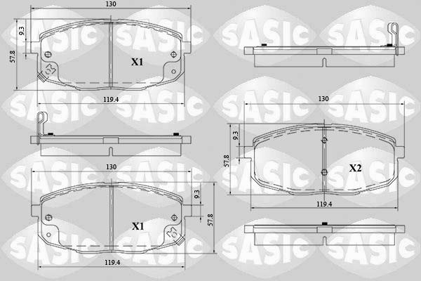 Sasic 6216125 - Jarrupala, levyjarru inparts.fi