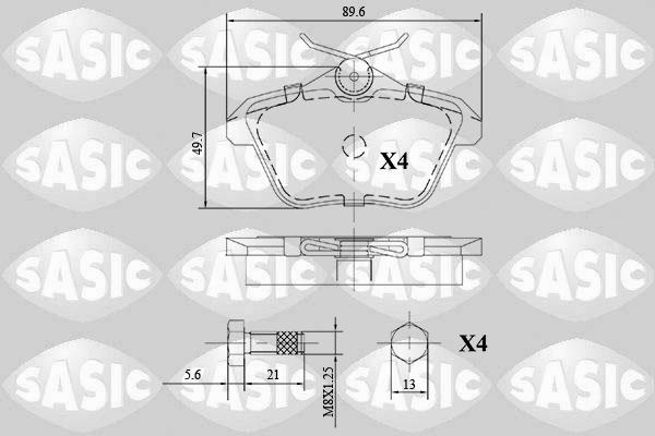 Sasic 6216128 - Jarrupala, levyjarru inparts.fi