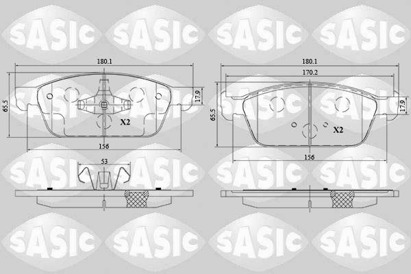 Sasic 6216178 - Jarrupala, levyjarru inparts.fi