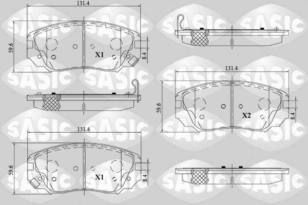 Sasic 6216177 - Jarrupala, levyjarru inparts.fi