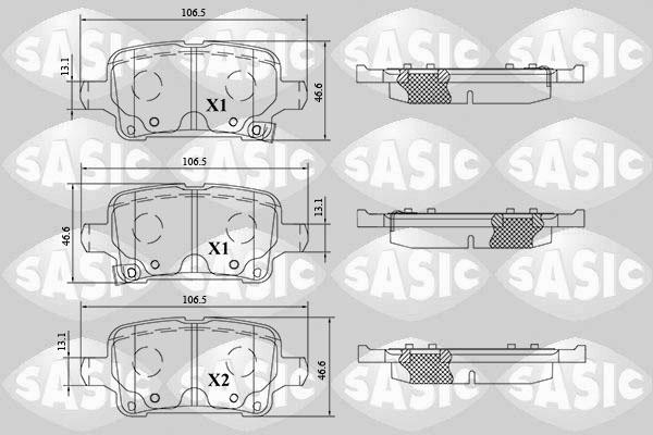 Sasic 6216209 - Jarrupala, levyjarru inparts.fi