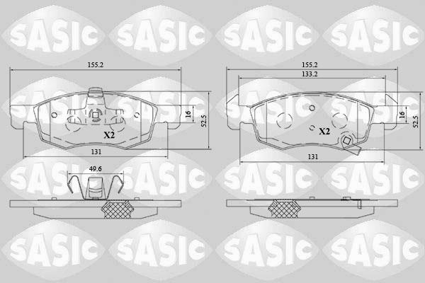 Sasic 6216203 - Jarrupala, levyjarru inparts.fi