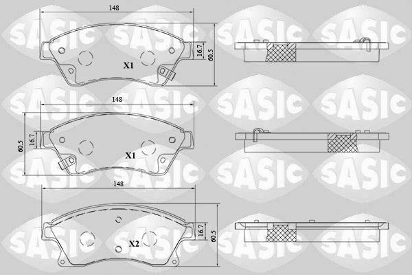 Sasic 6216215 - Jarrupala, levyjarru inparts.fi