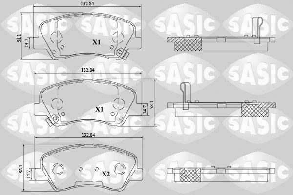 Sasic 6216213 - Jarrupala, levyjarru inparts.fi