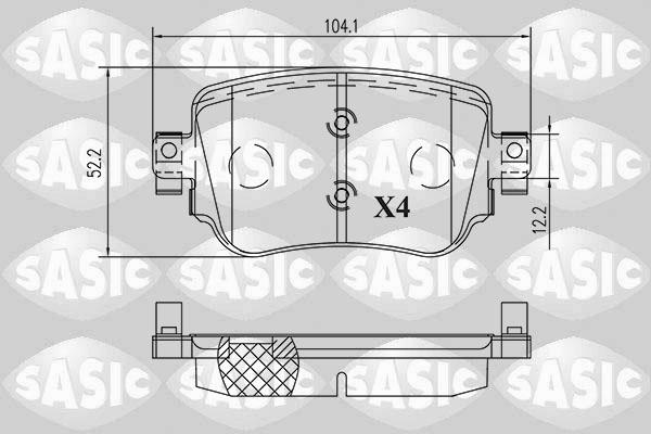 Sasic 6216217 - Jarrupala, levyjarru inparts.fi