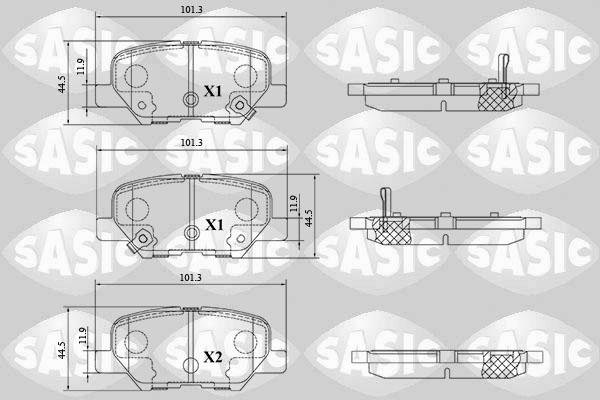 Sasic 6210094 - Jarrupala, levyjarru inparts.fi