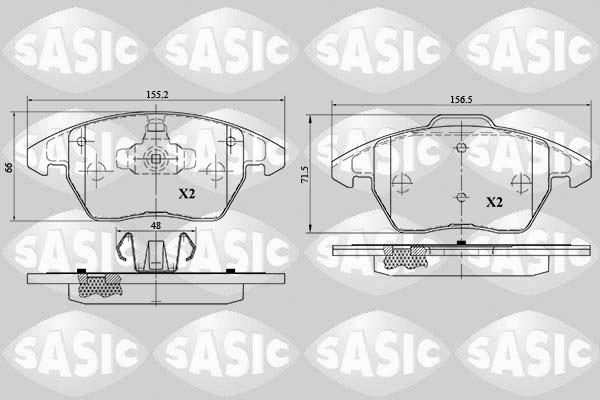 Sasic 6210046 - Jarrupala, levyjarru inparts.fi