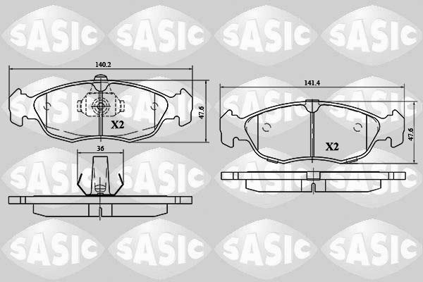 Sasic 6210048 - Jarrupala, levyjarru inparts.fi