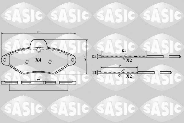 Sasic 6210043 - Jarrupala, levyjarru inparts.fi