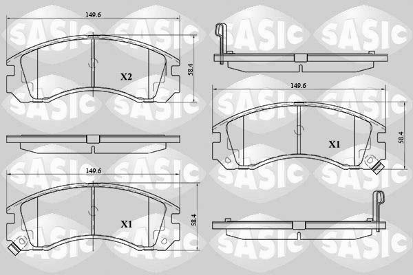 Sasic 6210059 - Jarrupala, levyjarru inparts.fi