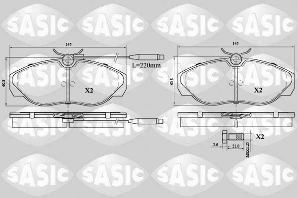 Sasic 6210058 - Jarrupala, levyjarru inparts.fi