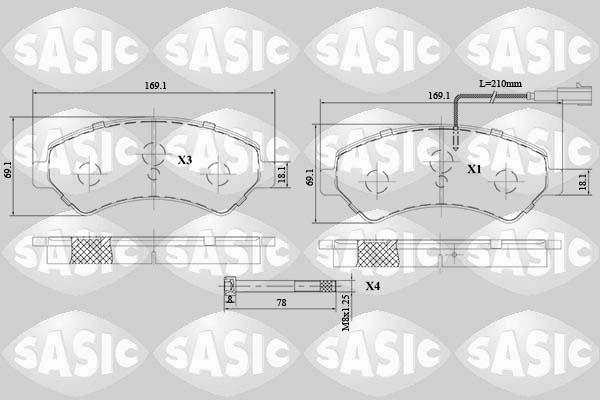 Sasic 6210069 - Jarrupala, levyjarru inparts.fi