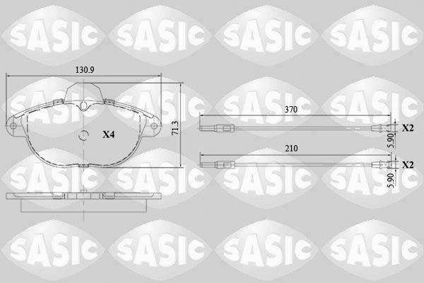 Sasic 6210068 - Jarrupala, levyjarru inparts.fi