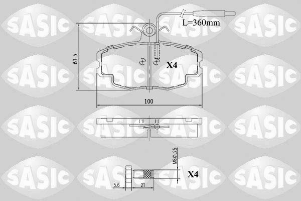 Sasic 6210067 - Jarrupala, levyjarru inparts.fi