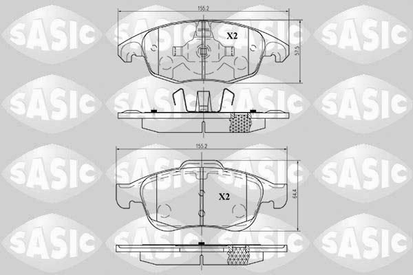 Sasic 6210009 - Jarrupala, levyjarru inparts.fi