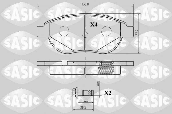 Sasic 6210008 - Jarrupala, levyjarru inparts.fi