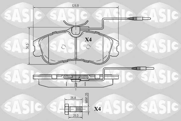 Sasic 6210007 - Jarrupala, levyjarru inparts.fi